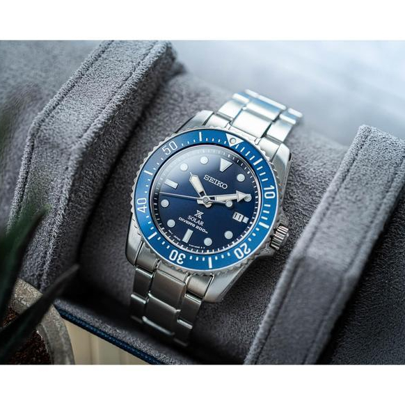 SEIKO SNE585P1 PROSPEX Jam Tangan Sea Diver 200m Sapphire Solar