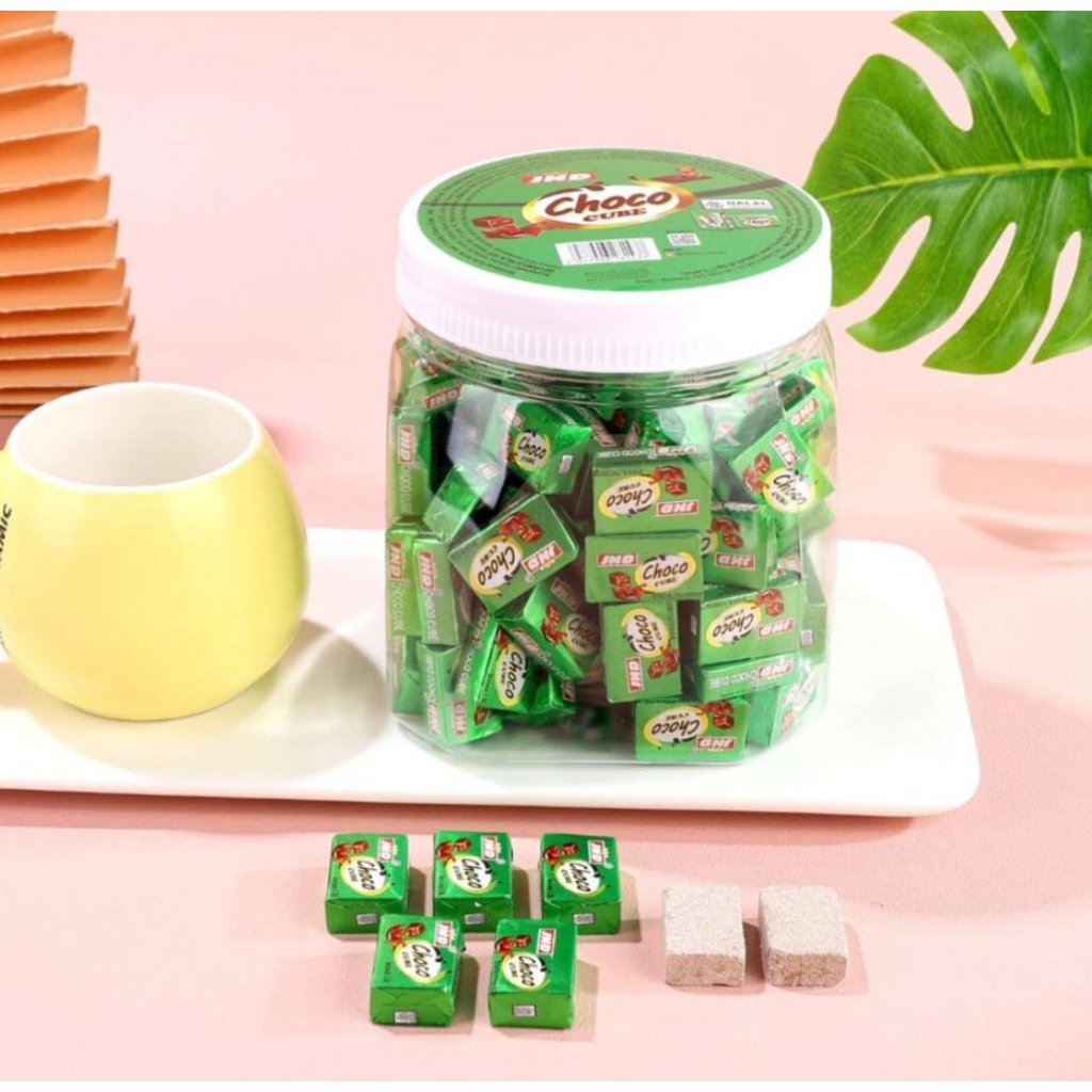 JND - Permen Susu Choco/Milk Cube Isi 120 Pcs