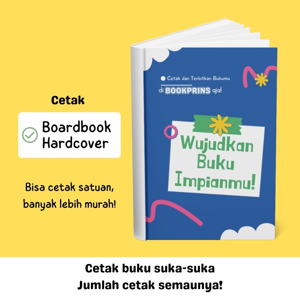 Cetak Boardbook Hardcover | Cetak buku anak | Cetak buku satuan | Cetak buku custom | Cetak boardboo