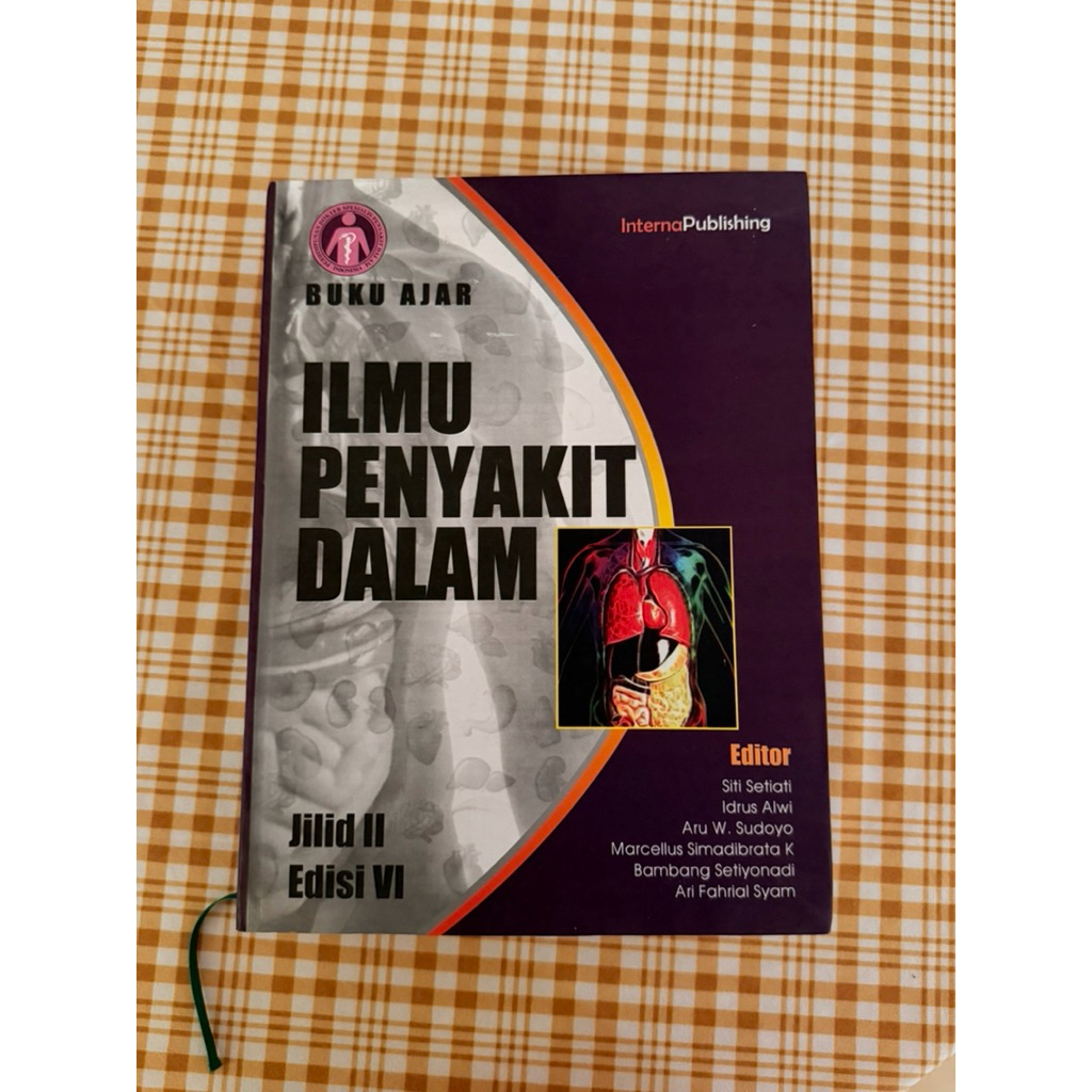 Preloved | Buku Ilmu Penyakit Dalam Original (Jilid 1, 2 dan 3) Edisi 6