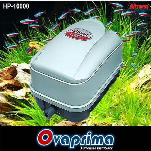 Atman HP16000 Pompa Udara Aquarium/Kolam/Limbah Air Pump Blower HP-16000