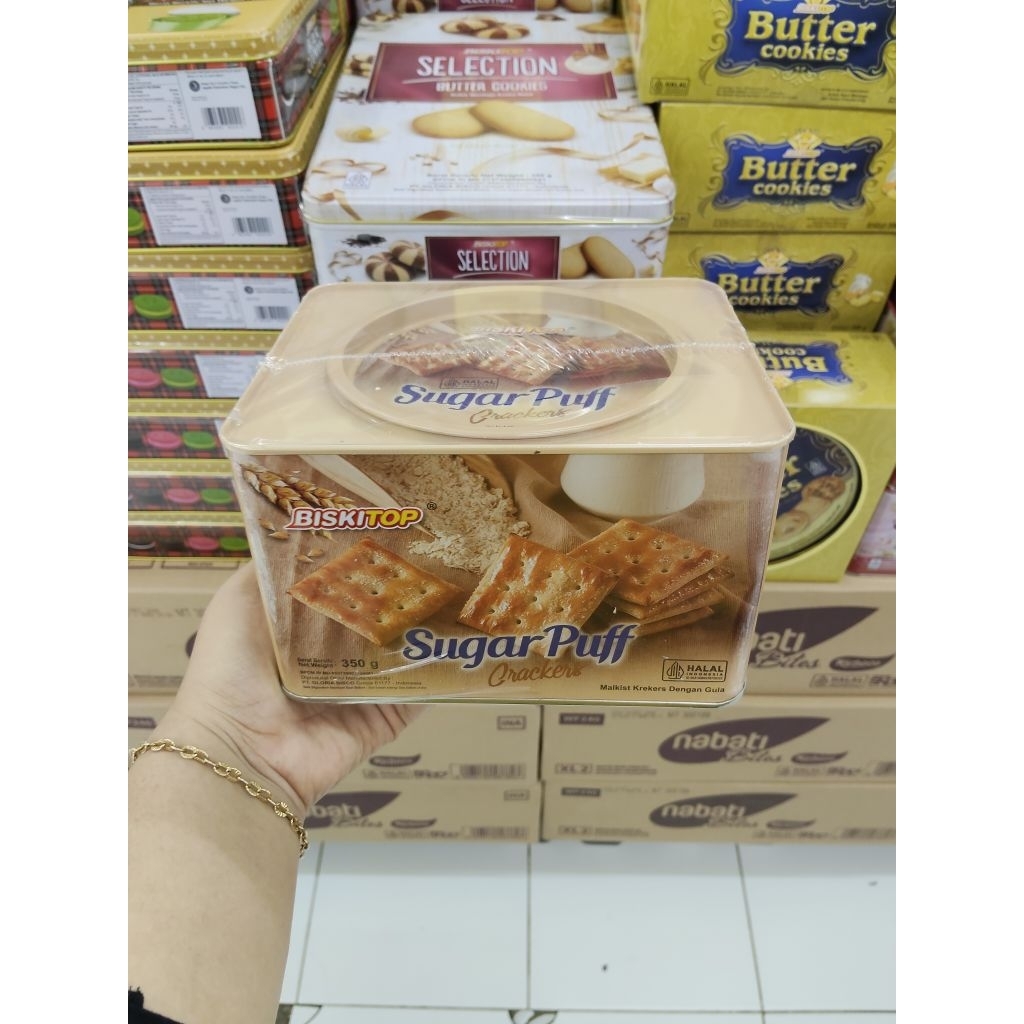 Biskitop Sugar Puff Crackers 350gr