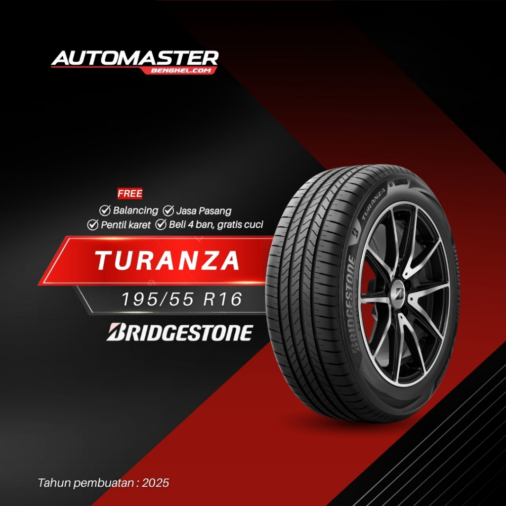 Ban Mobil Sienta, Baleno | Bridgstone TURANZA T6 195/55 R16