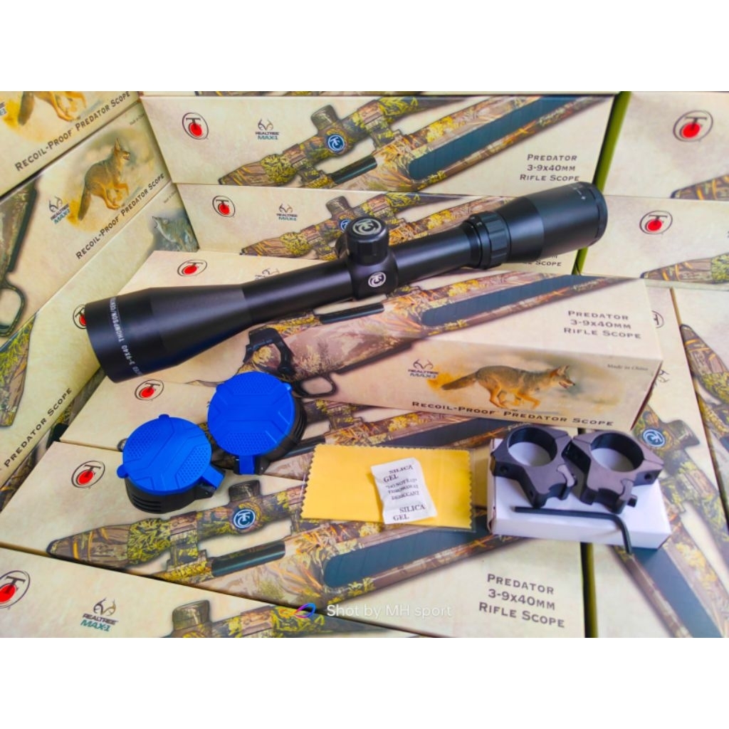 TELESCOPE TC PREDATOR 3-9x40 mildot, HK angka
