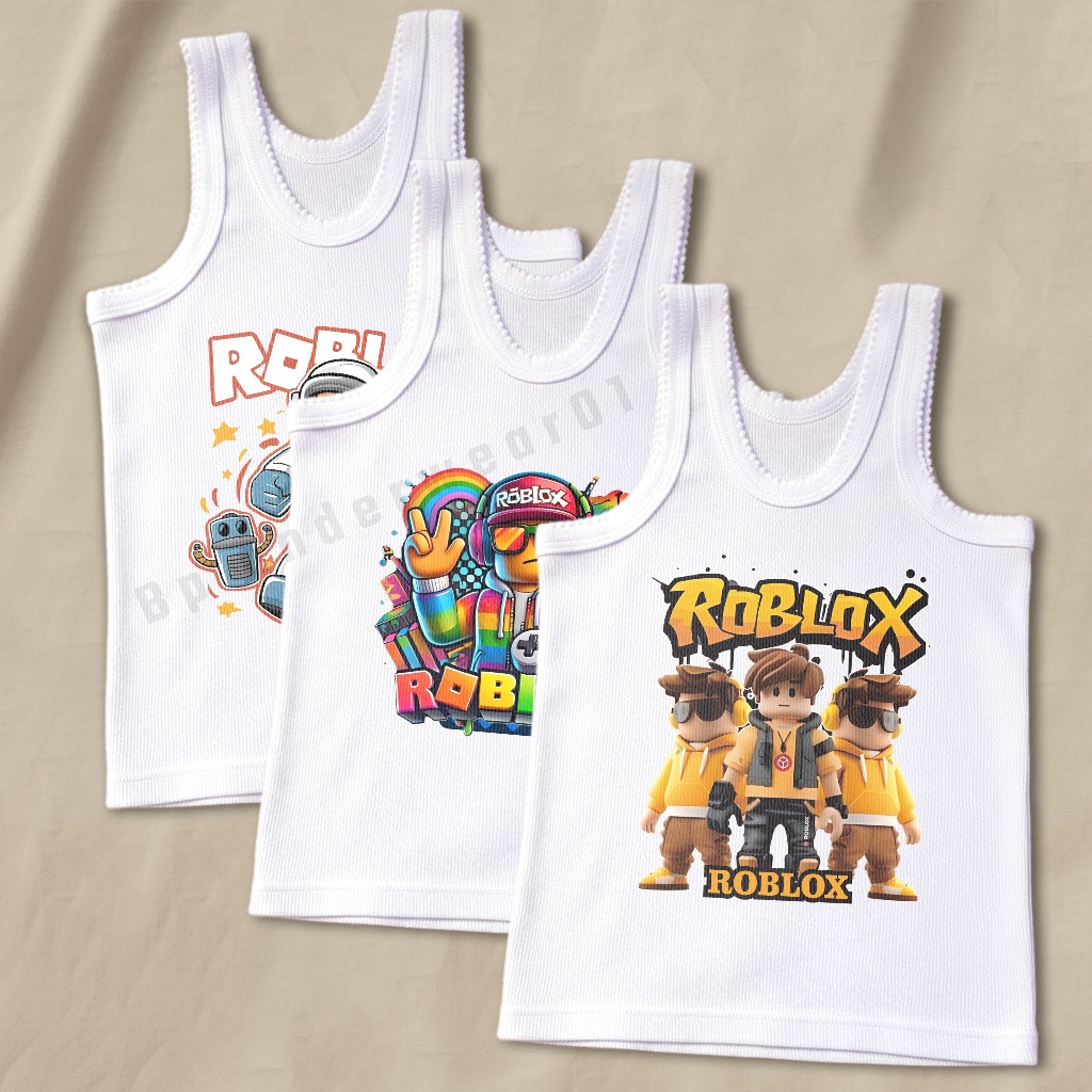 1/2 Lusin Singlet Kaos Dalam anak umur 0 - 12 tahun - Kaos dalam anak laki laki dan perempuan lusina