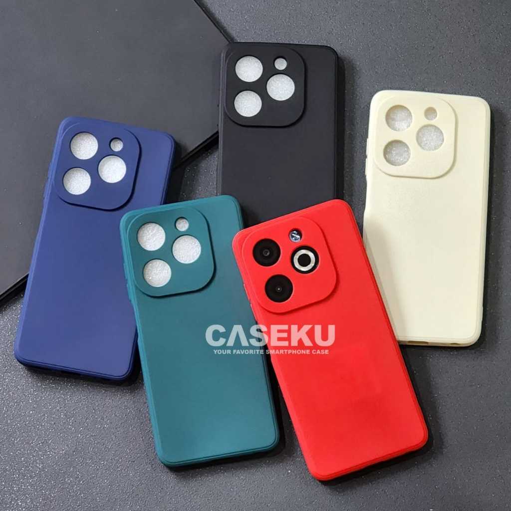 Case Softcase Candy Macaron Square Polos Case Infinix Smart 9 Infinix Smart 9 HD Infinix Smart 8 Inf