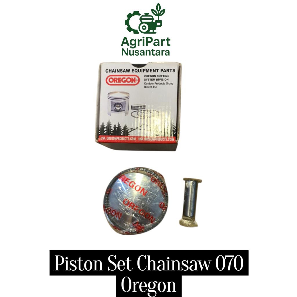 Piston Set Chainsaw 070 Oregon Lengkap Ring & Pen Piston Mesin Potong Kayu