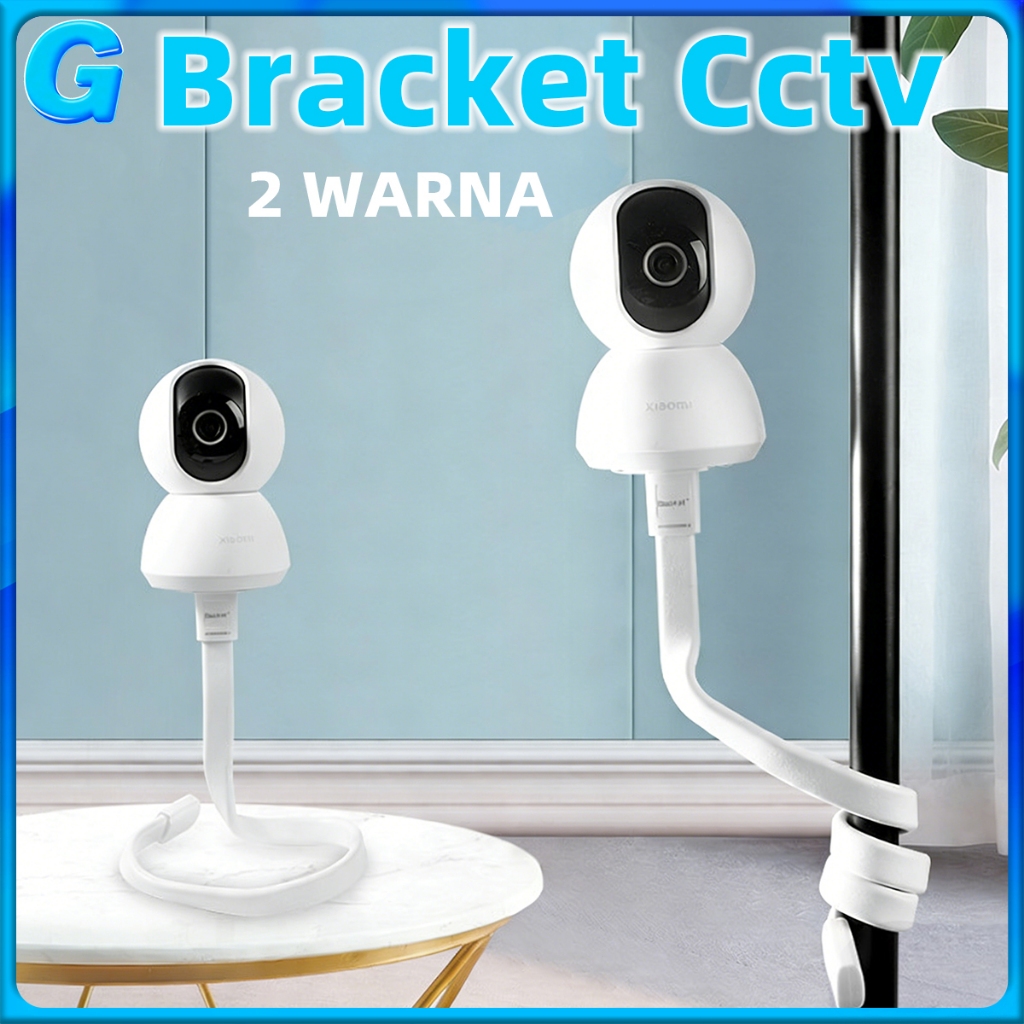Bracket CCTV Indoor Fleksibel Tiang Universal CCTV 360 Derajat Holder CCTV Bracket IP Camera Flexibl