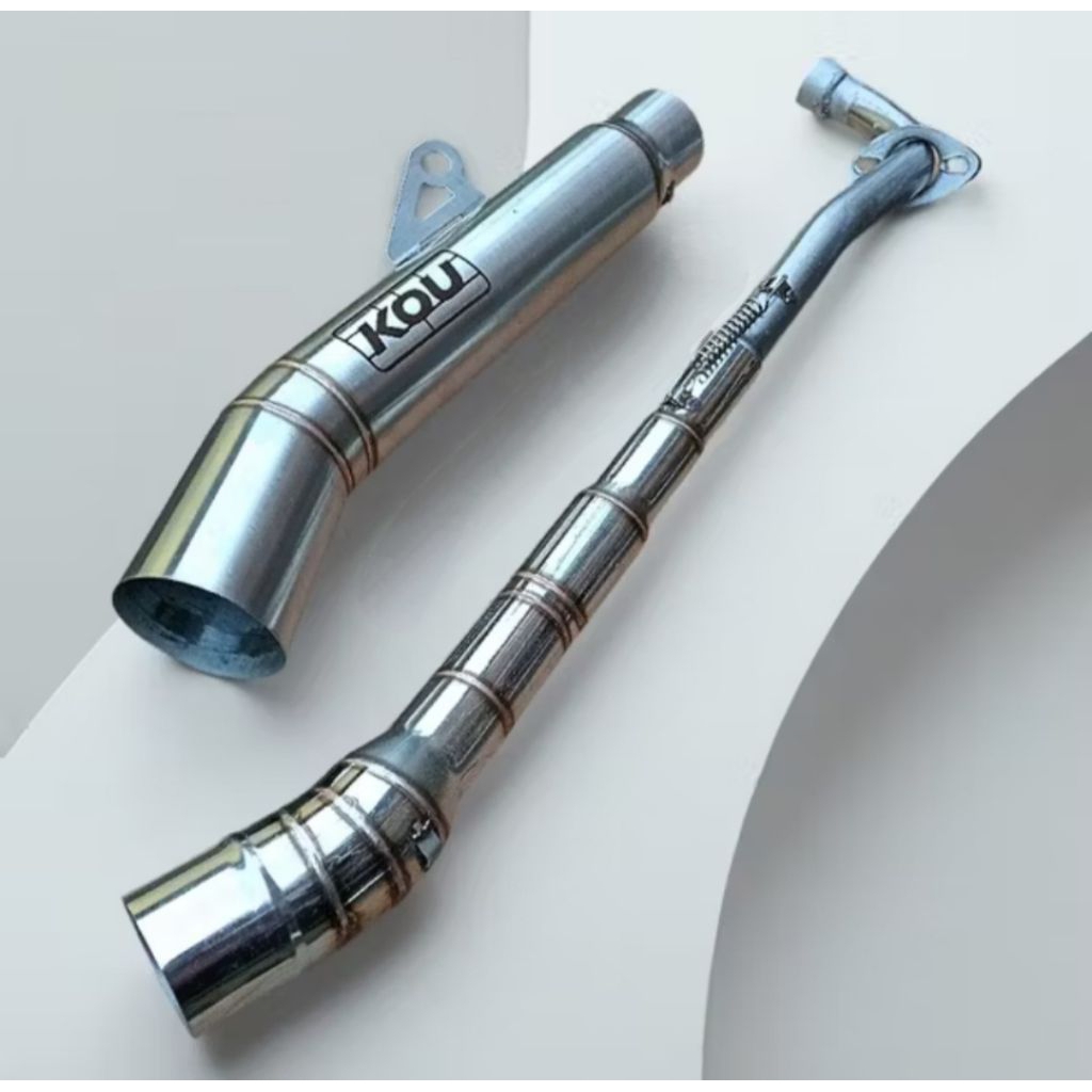 KNALPOT RACING KOU MAHACHAI ALL MOTOR BEBEK Jupiter Z, Supra 110 125, Karisma, Revo, Vega, Smash, Sh