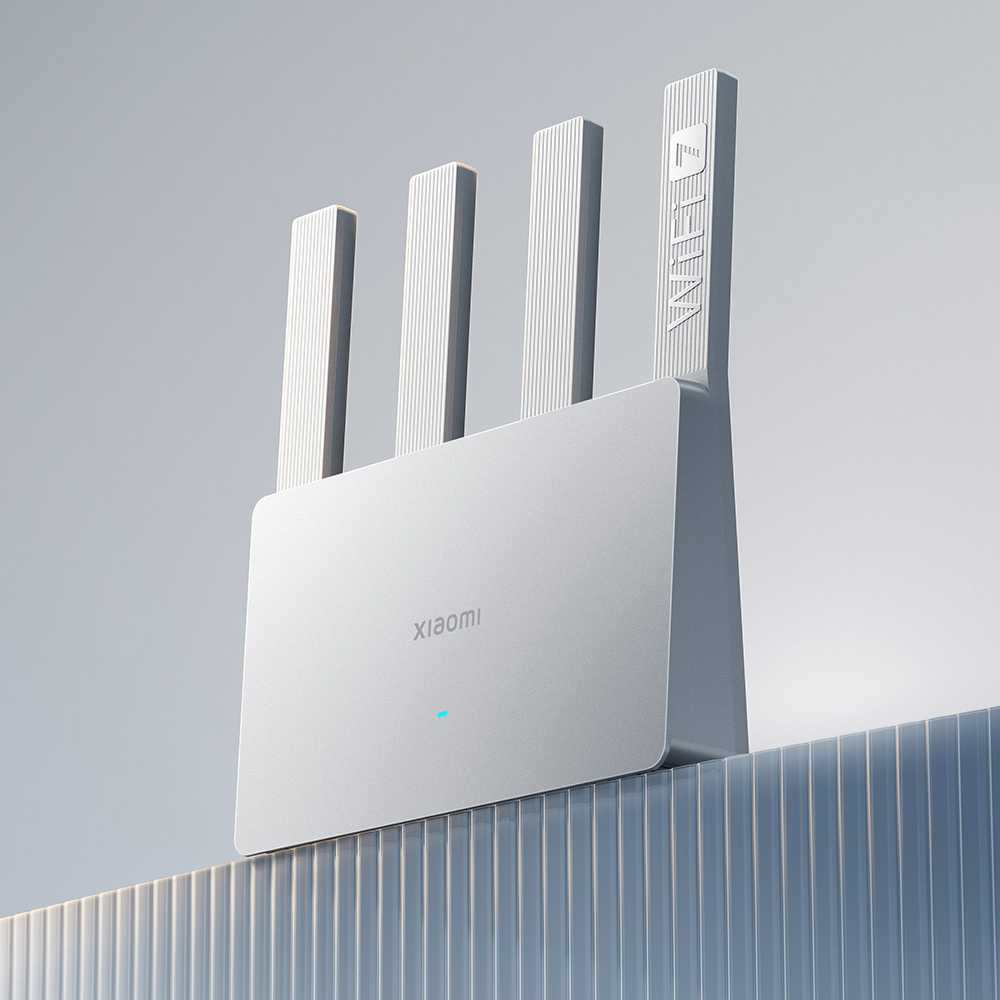 Xiaomi Router WiFi 7 4 Antenna Dual Band Qualcomm 4K QAM OFDMA MLO - BE3600