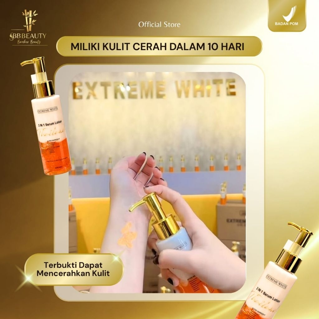 Lotion Pemutih Badan Serum Lotion Hb Dosting Thailand  skincare Pemutih Badan Permanen Body Serum ah