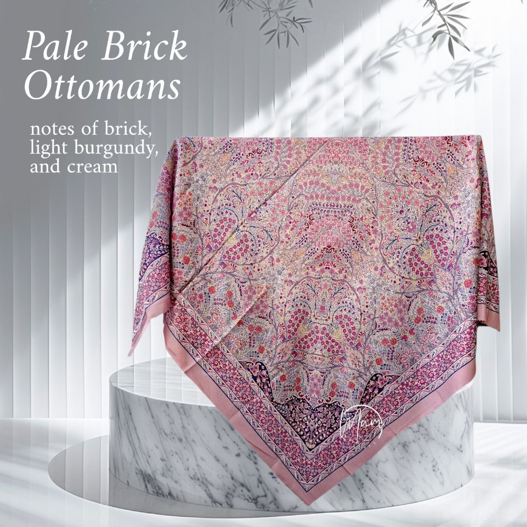 MuMscarves - Hijab Motif Segi Empat Voal Sublime 110 x 110 cm (MuM9)