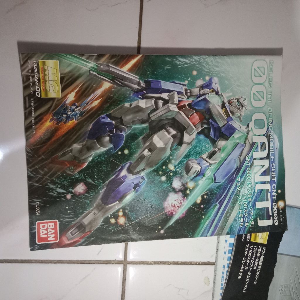 manual book MG 1/100 00 Qant