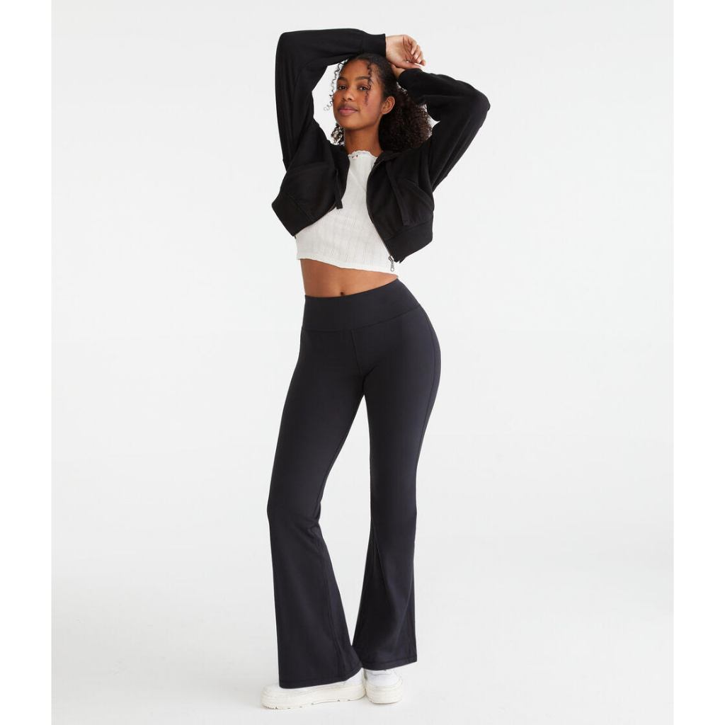 AEROPOSTALE ULTRA HIGH-RISE FLARE LEGGING
