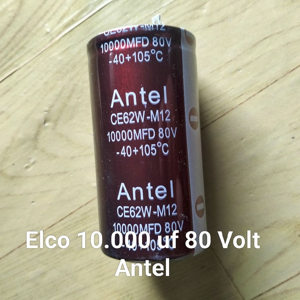 Kapasitor Elko 10000 uf 80 Volt Capacitor Elco 10000MFD 80V Merlk Antel