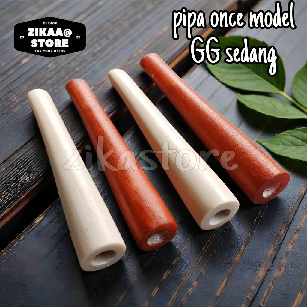 pipa once cangklong GG Sintetis Model Gading Sedang