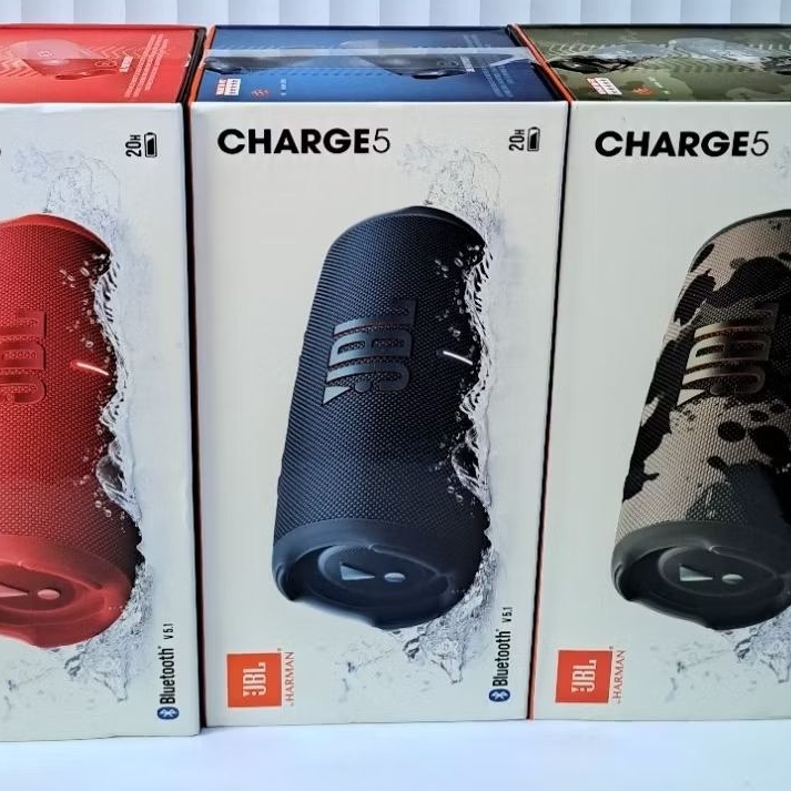 Jbl Charge 5 Original 100% Baru Segel+Case