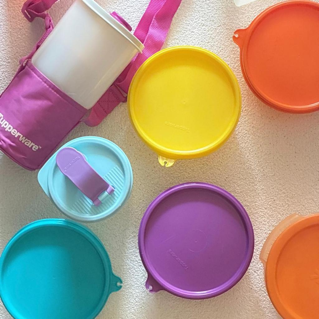 tupperware food container water bottle