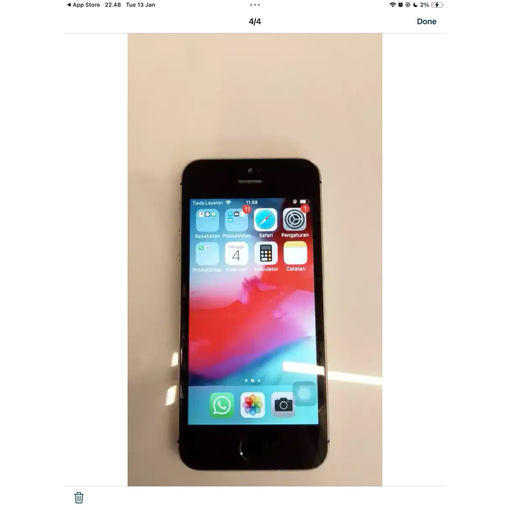 Iphone 5S 64 GB - Second