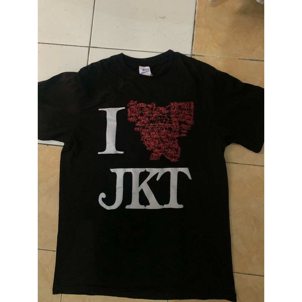 Tshirt I Love Jkt&Rapsy