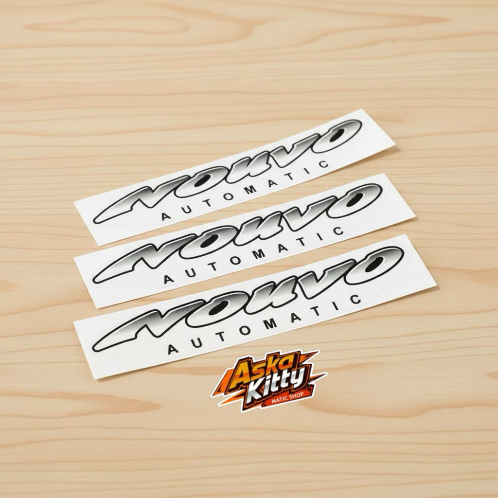 Sticker Tameng Nouvo Lele Sticker Nouvo automatic (transparan)