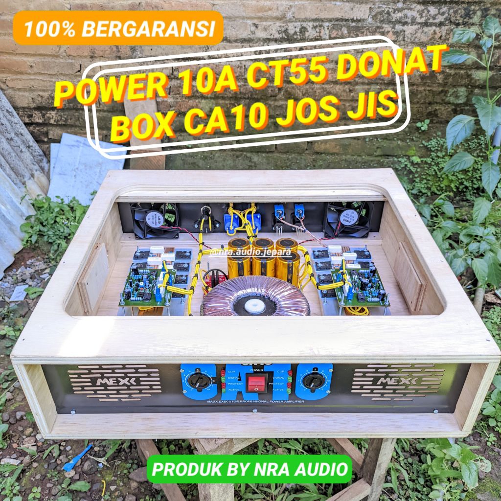 POWER RAKITAN 10A CT55 DONAT BOX CA10 POWER 10A TOROID CT55 RAKITAN POWER RUMAHAN MURAH CT55 POWER 1