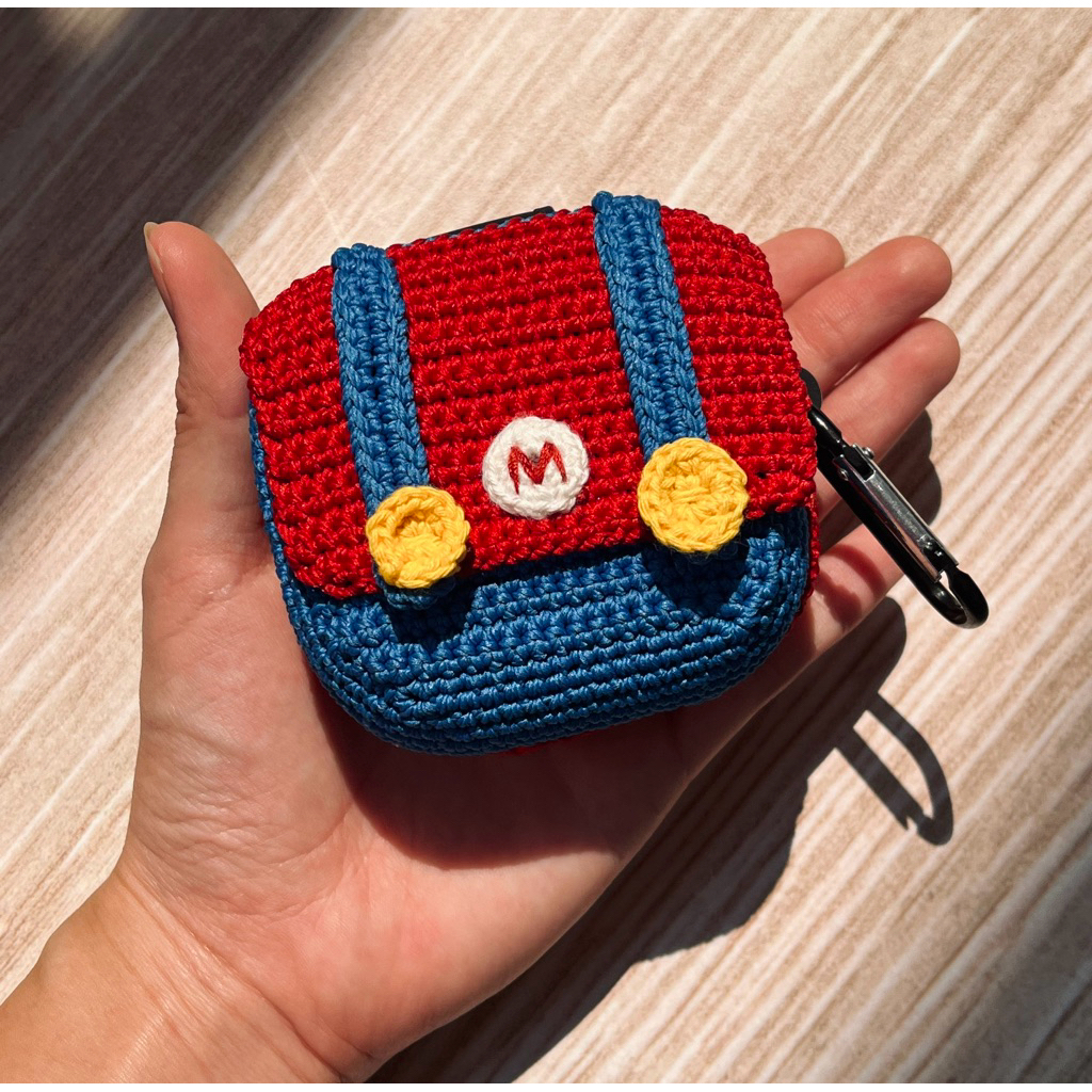 Samsung Galaxy earbuds pro 2 Mario Bross crochet case
