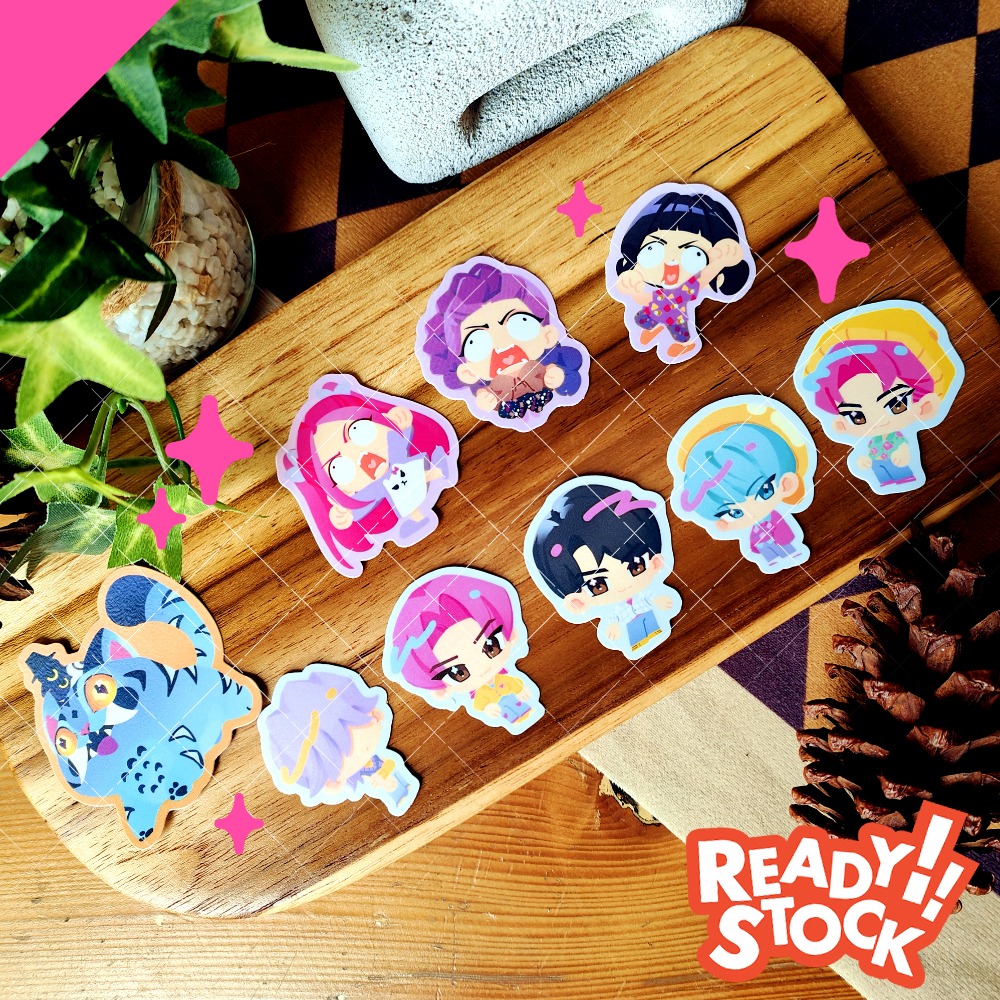 Kpop Demon Hunter Sticker | Kpop Demon Hunter Fanmerch