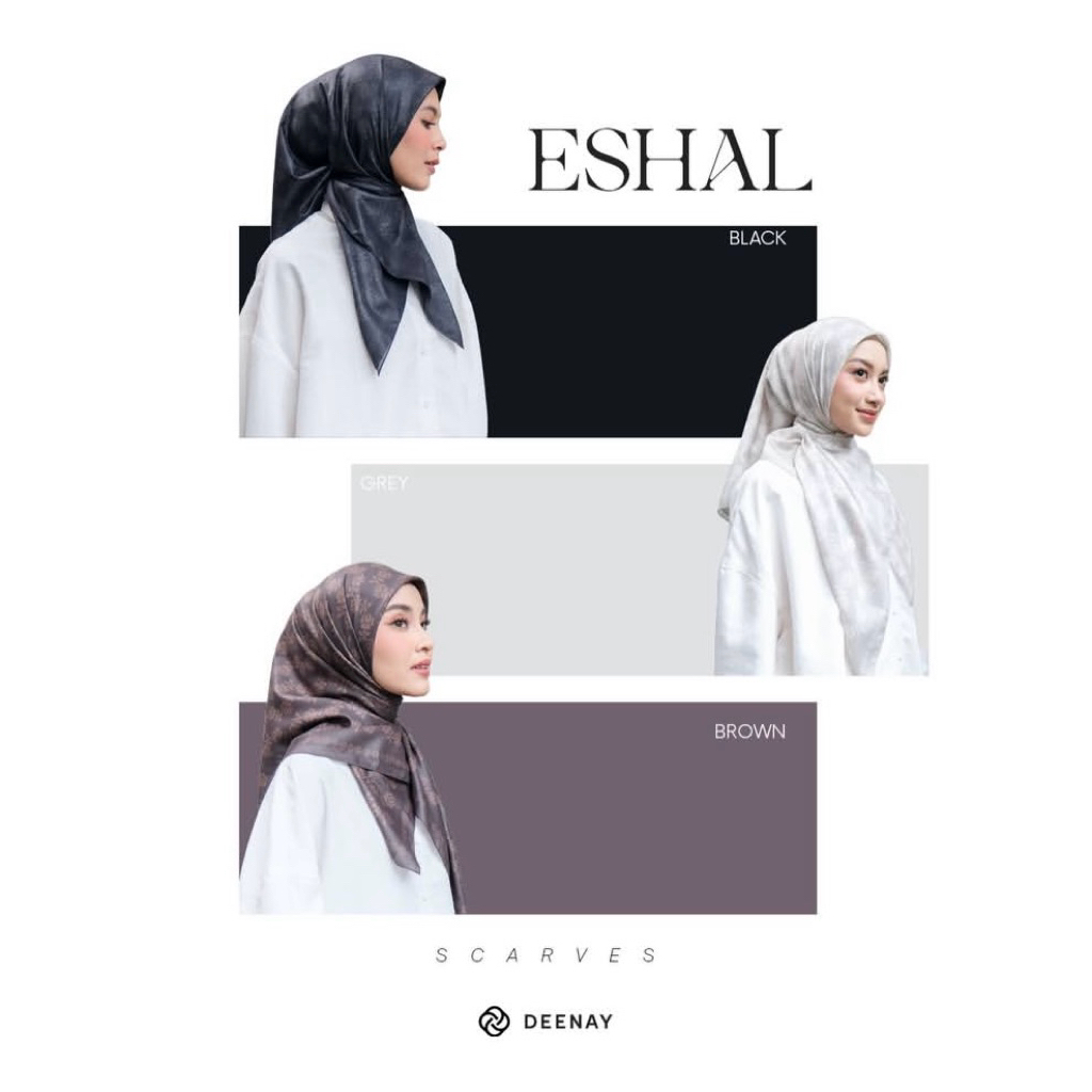 Kerudung Deenay Scarves Eshal Series