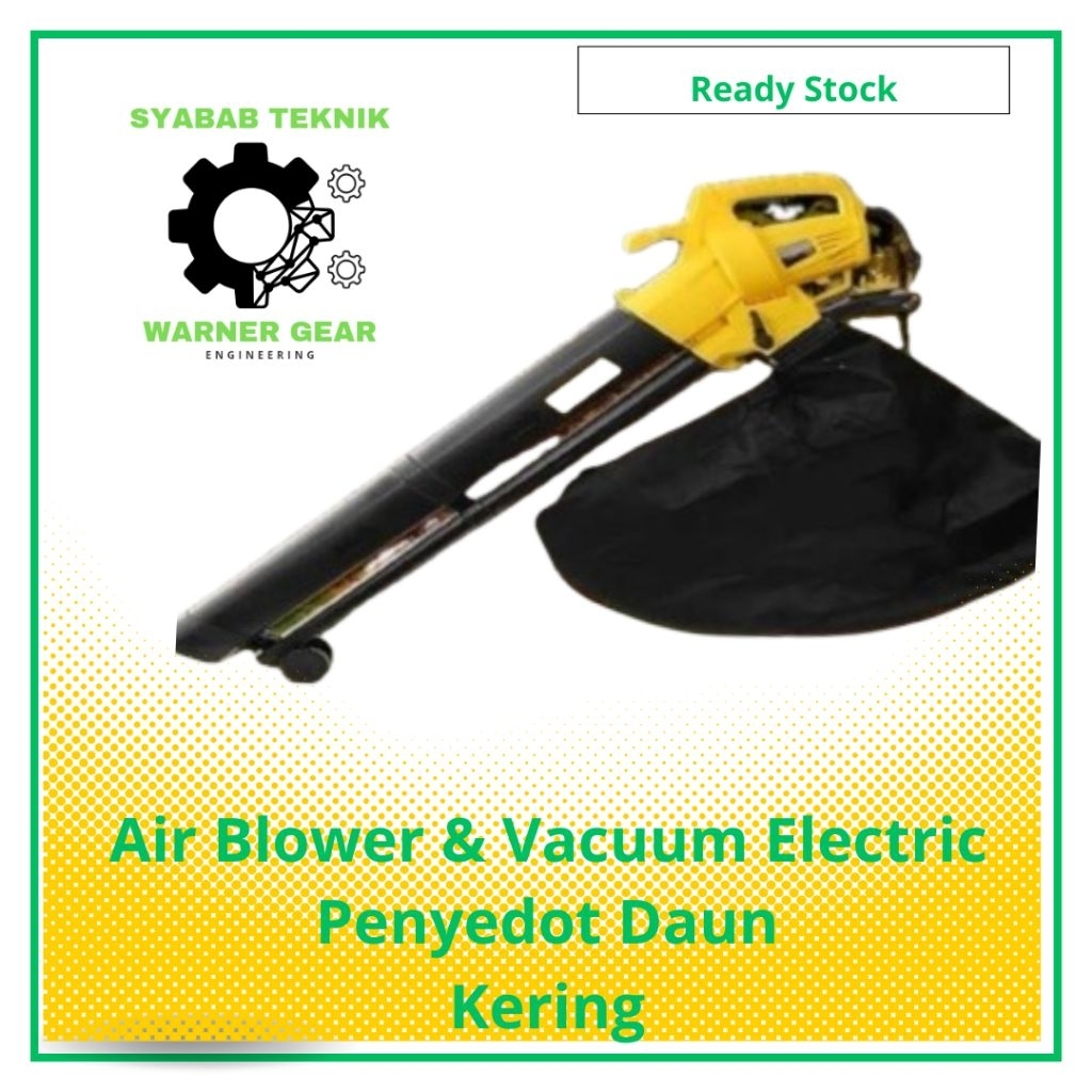 Krisbow Air Blower And Vacuum Electric Penyedot Daun Kering