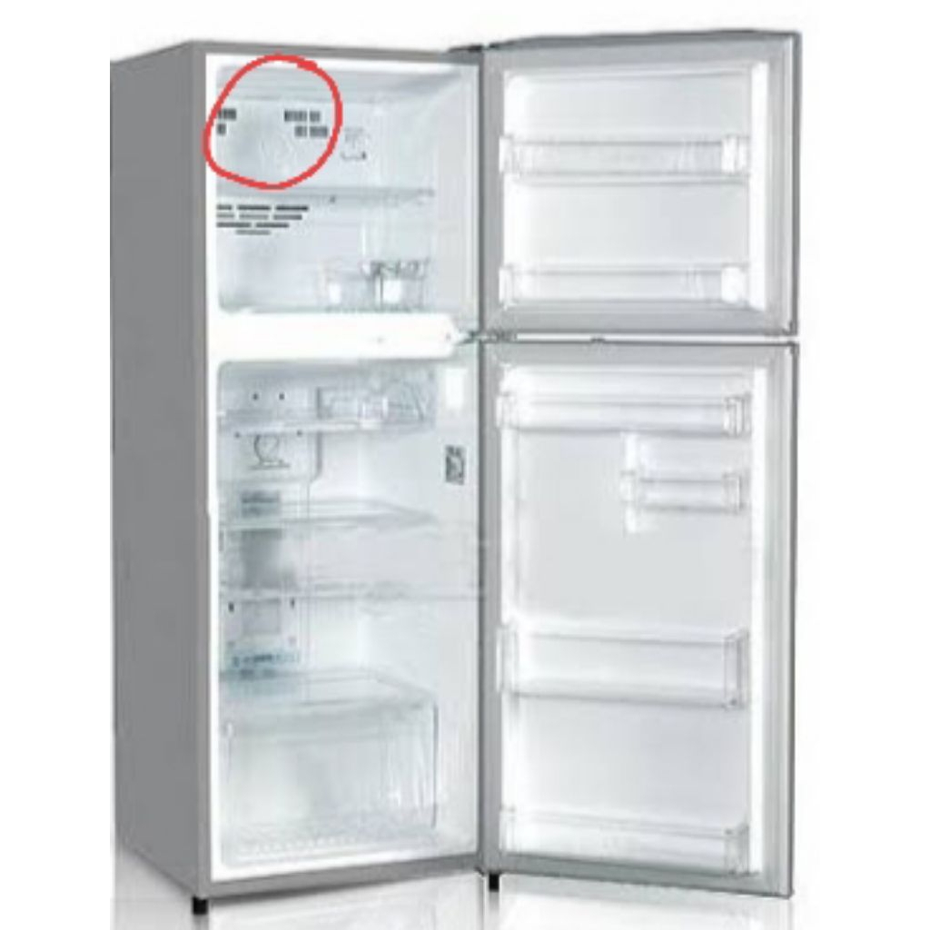 rak ikan kulkas LG 2 pintu GN-V222RL