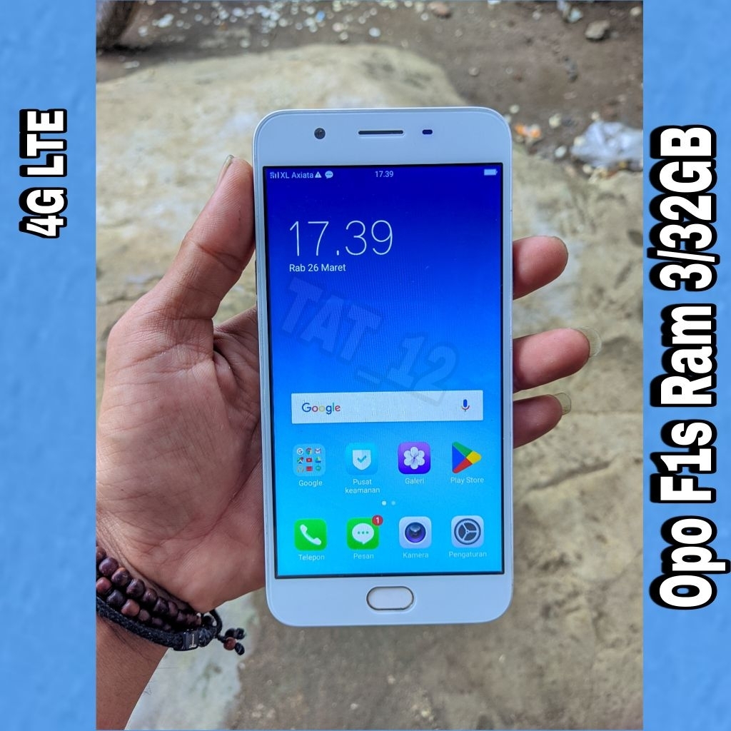 Opo F1s Ram 3GB Internal 32GB Sinyal 4G (LTE) Second Original Resmi Siap Pakai Normal Berkualitas Da