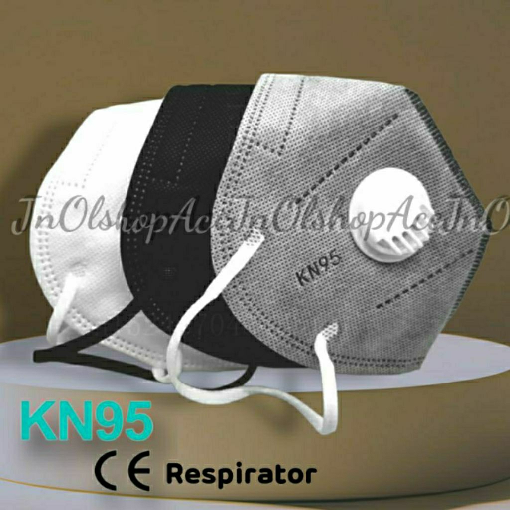 Masker Filter Respirator KN95 KN95Pro KF94 Protective Mask isi 10pcs