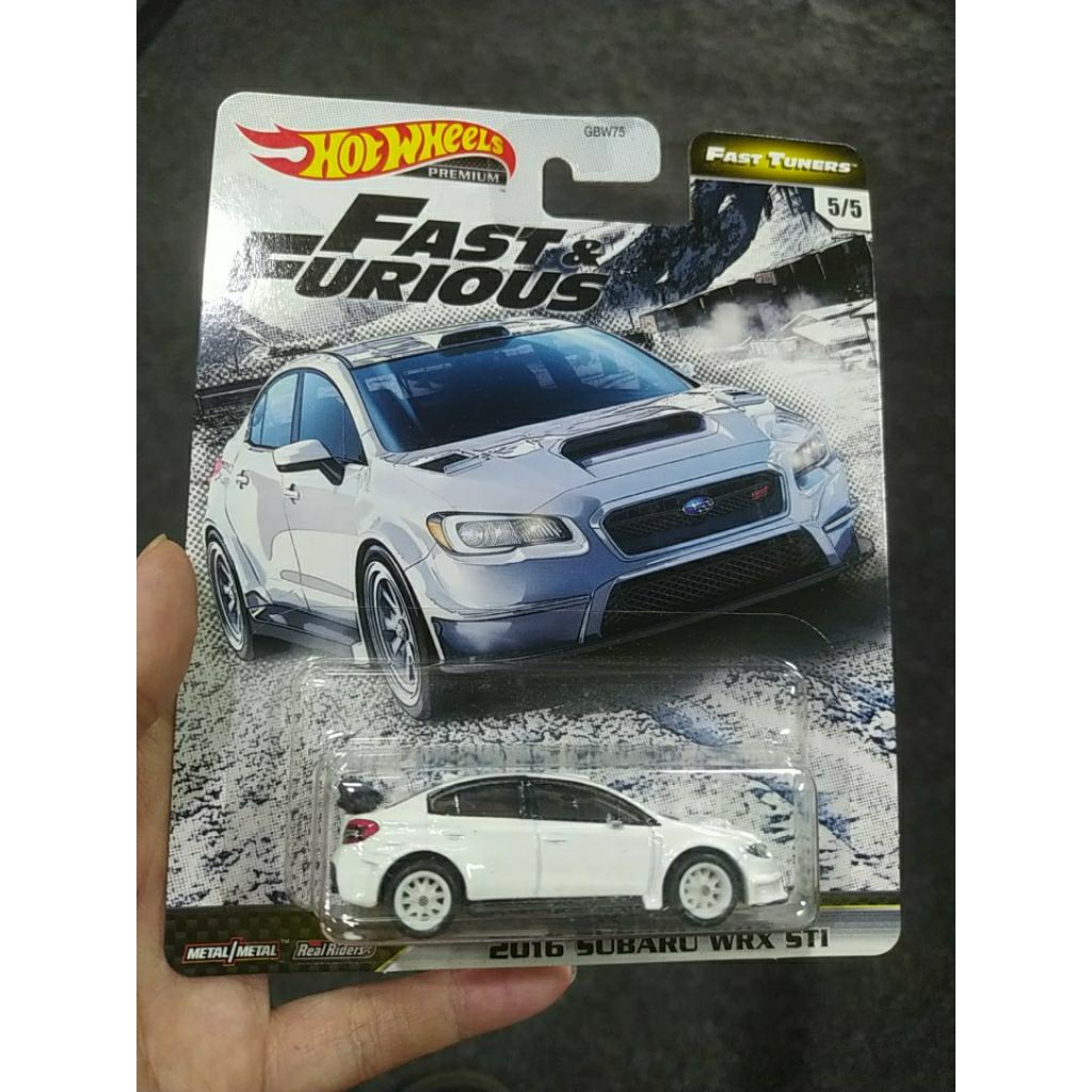 Hot Wheels Fast&Furious  2016 Subaru WRX STI