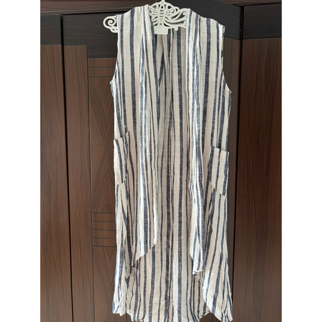 outer linen garis2 (preloved)