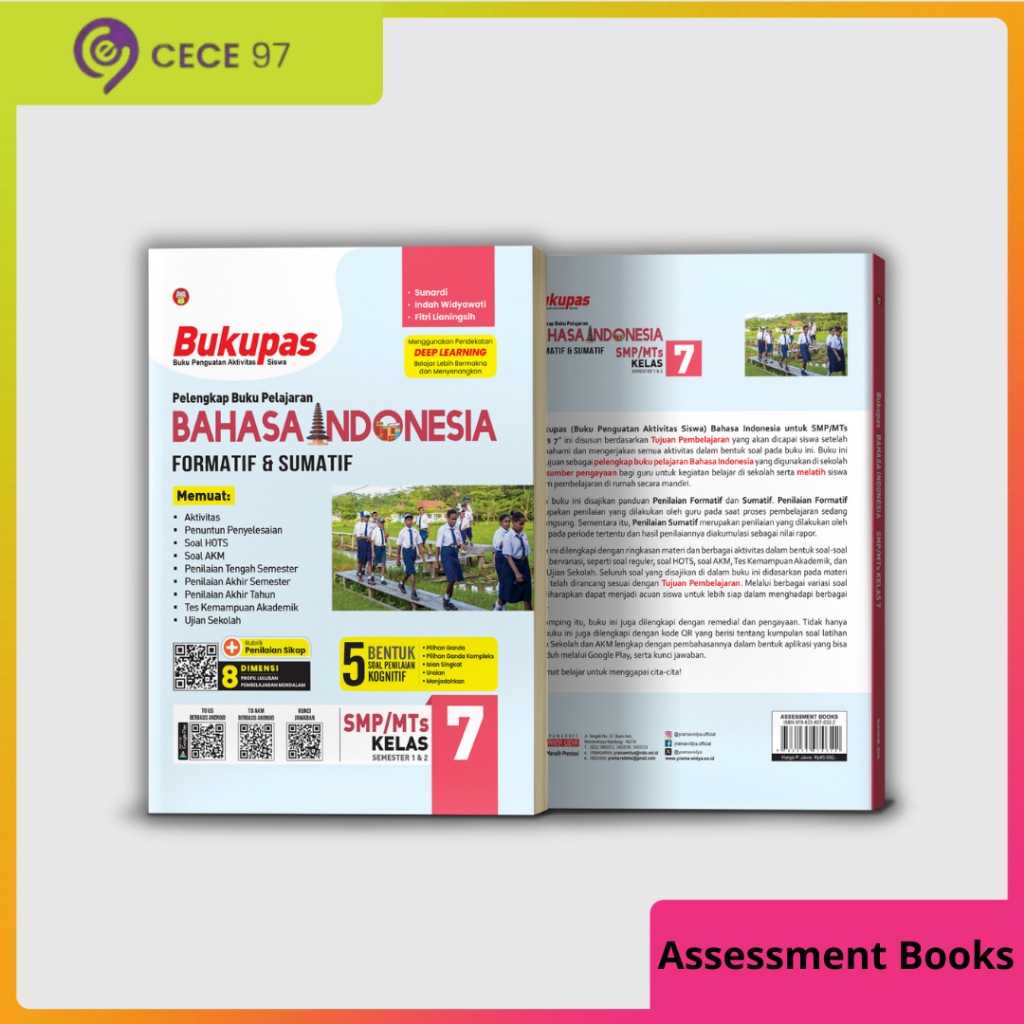 Bukupas Bahasa Indonesia untuk SMP/MTs Kelas 7 Latihan Soal - Yrama Widya