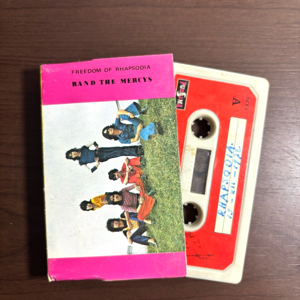 Kaset Pita Freedom Rhapsodia Band The Mercys / Pop Indonesia / Groove / Album