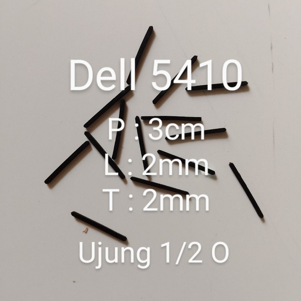 DIY UNIVERSAL Karet Kaki Laptop DELL 5410 | Rubber Feet Anti Slip | Dudukan Bawah | harga satuan