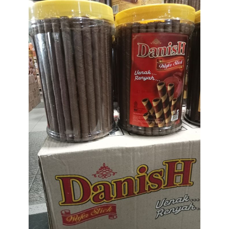 Astor Danish Jumbo 700gr Toples  - DANISH Wafer Stick Jumbo 700gr | Astor Coklat Danish | Wafer Stic