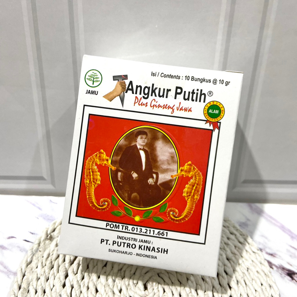 Jamu Tangkur Putih plus gingseng jawa