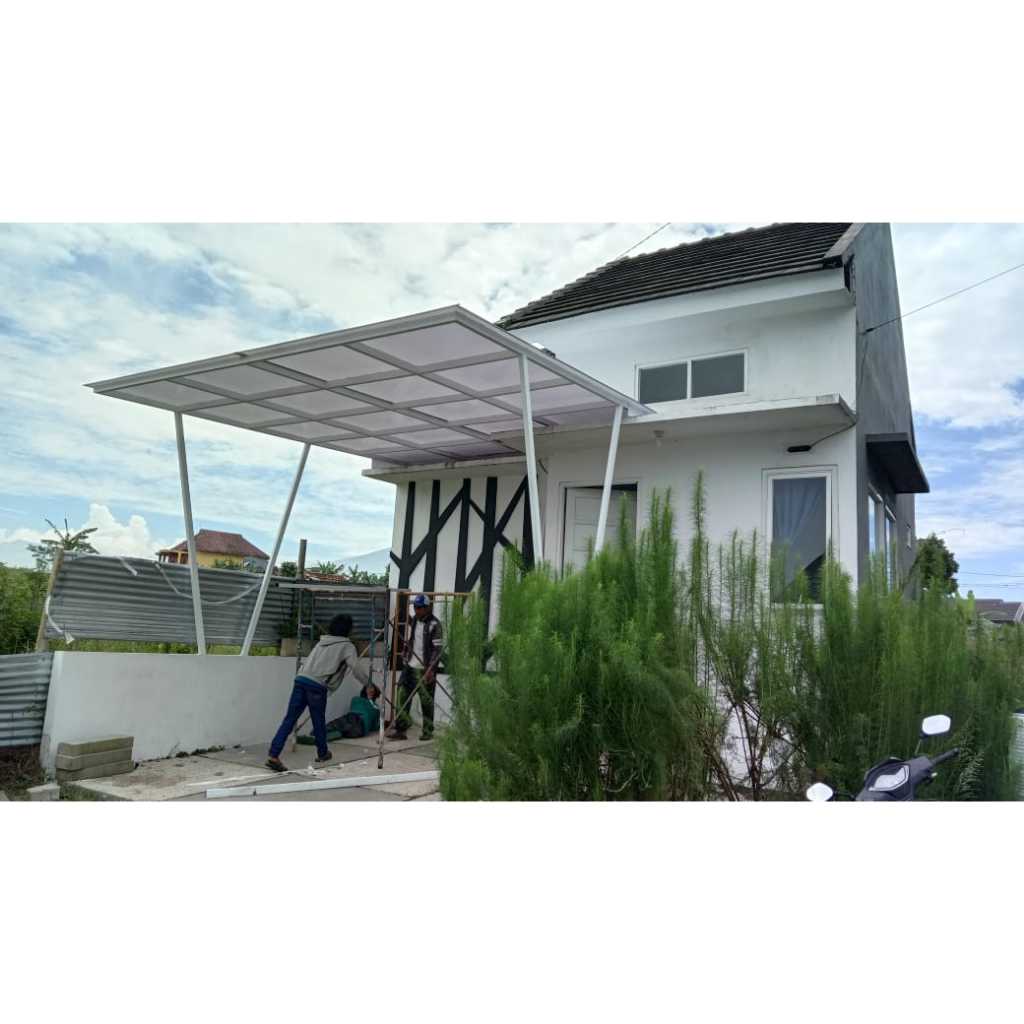 Kanopi Polycarbonate Opal Kanopi Garasi Cakep