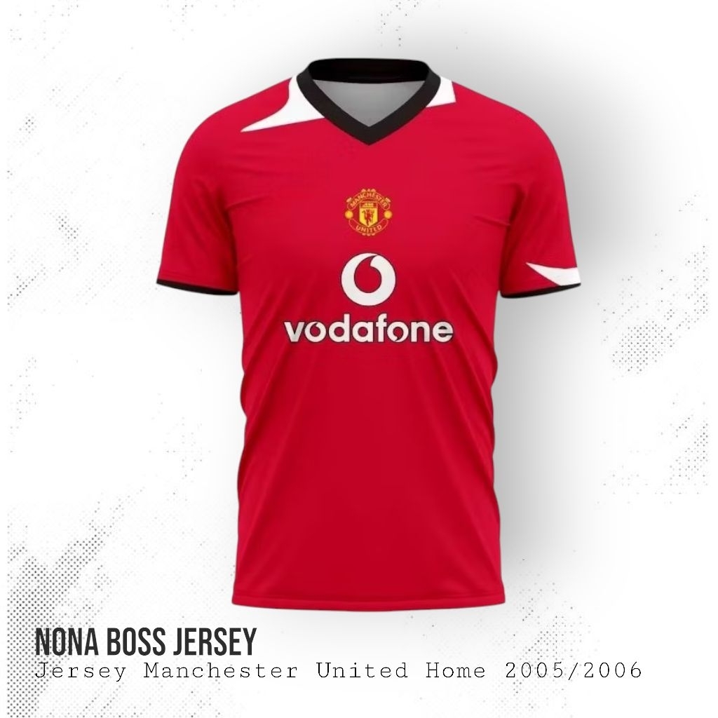 JERSEY MANCHESTER UNITED HOME 2005/2006 | BAHAN ADEM NYAMAN | S-XXL