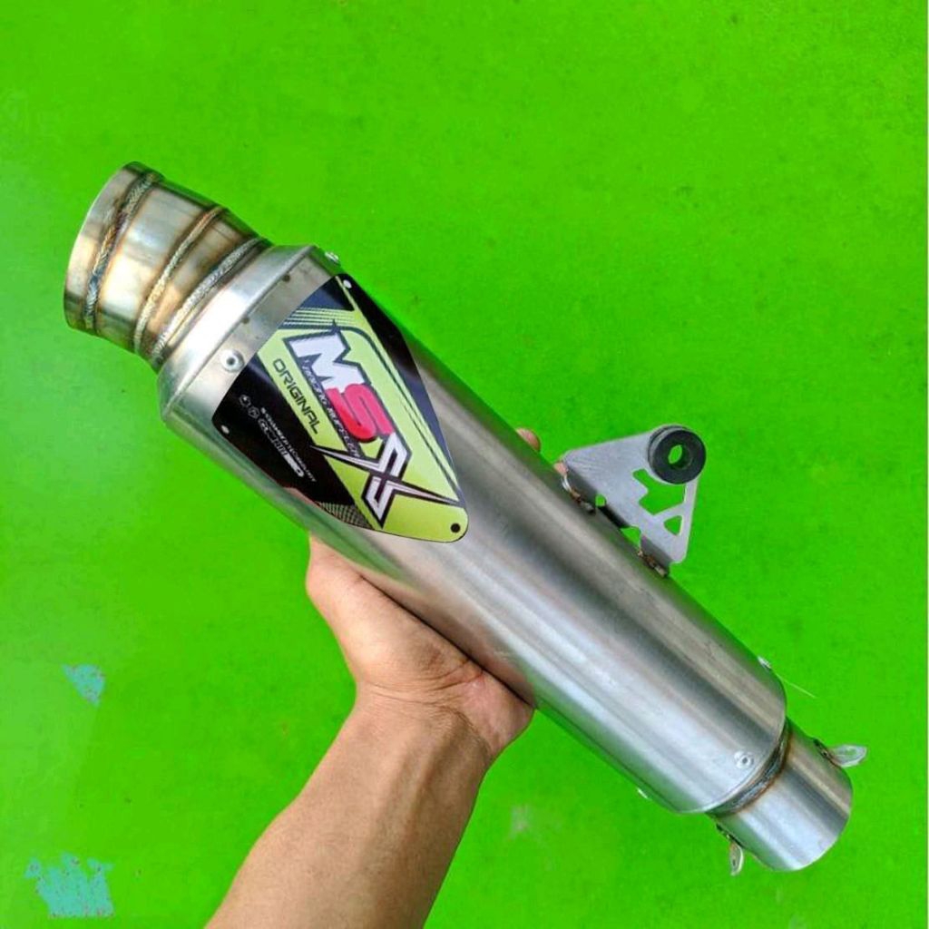 slincer knalpot original msx kompetisi dos panjang 25cm jrm