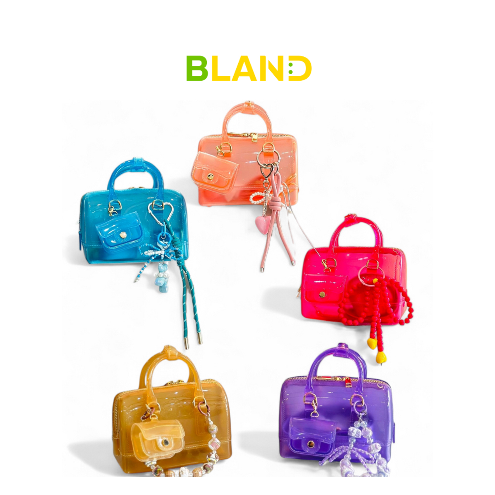 BLAND Pizzy Bag | Jelly Bag | Tas Wanita Lucu | Handbag Aesthetic | Tas Jelly Premium