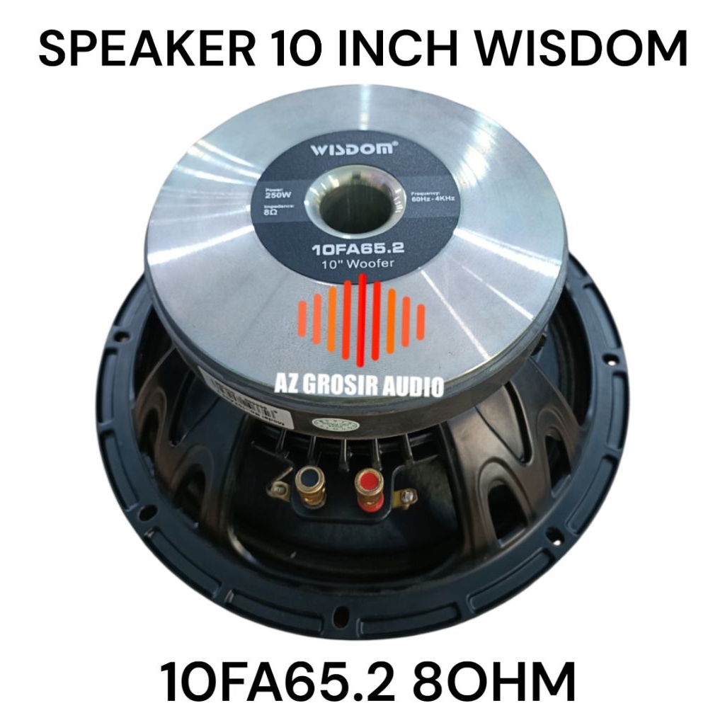 Speaker 10 inch wisdom 10fa65.2 speaker wisdom 10fa65.2 wisdom 10fa652