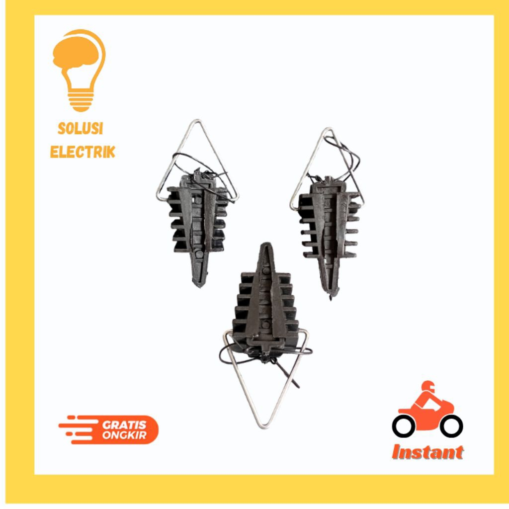 SERVICE WEDGE CLAMP / TARIKAN KLEM KABEL PLN / KABEL SR WARNA HITAM