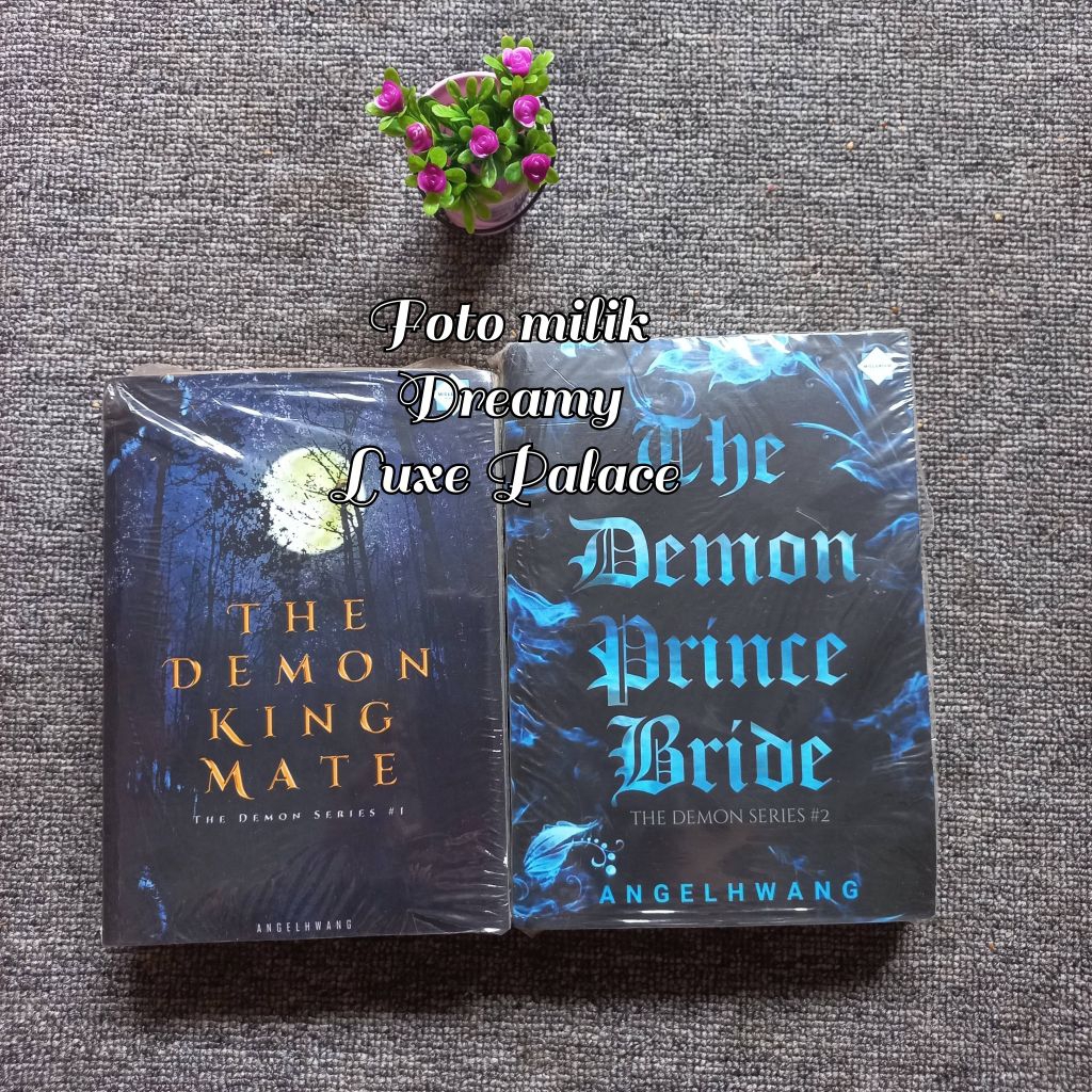 Novel The Demon Series by Angel Hwang (2 Buku)