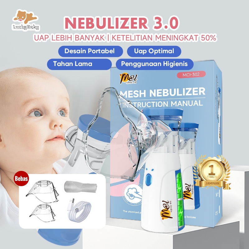 MCI Nebulizer Portable Alat Nebulizer Anak Vapor Asthma Inhaler Cocok Untuk Anak Dan Dewasa Nebulize