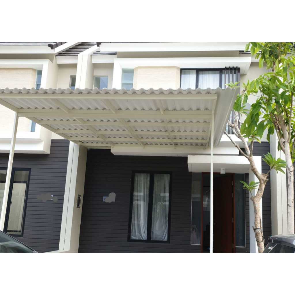 Kanopi Minimalis Atap PVC Spesialis kanopi Besi