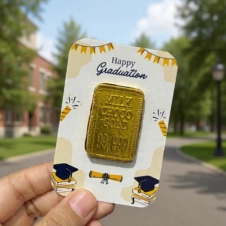 KADO WISUDA COKLAT HALAL GRADUATION GIFT EMAS ANTUM READY STOCK